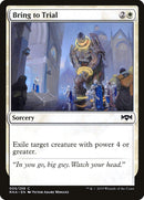 Bring to Trial [Ravnica Allegiance] Foil