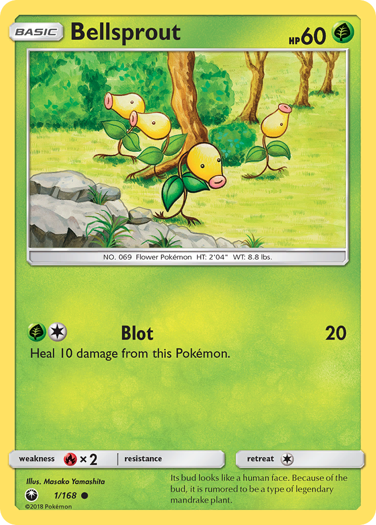 Bellsprout (1/168) [Sun & Moon: Celestial Storm] Reverse Holofoil