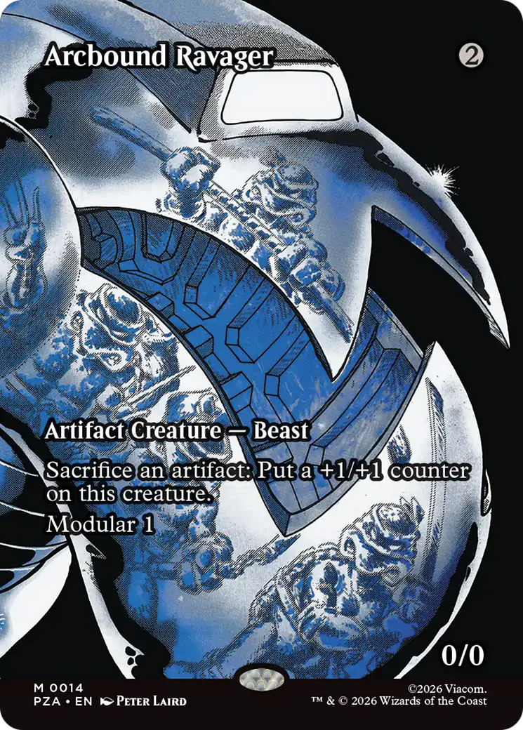 Arcbound Ravager (Borderless) [Teenage Mutant Ninja Turtles Eternal-Legal] Foil