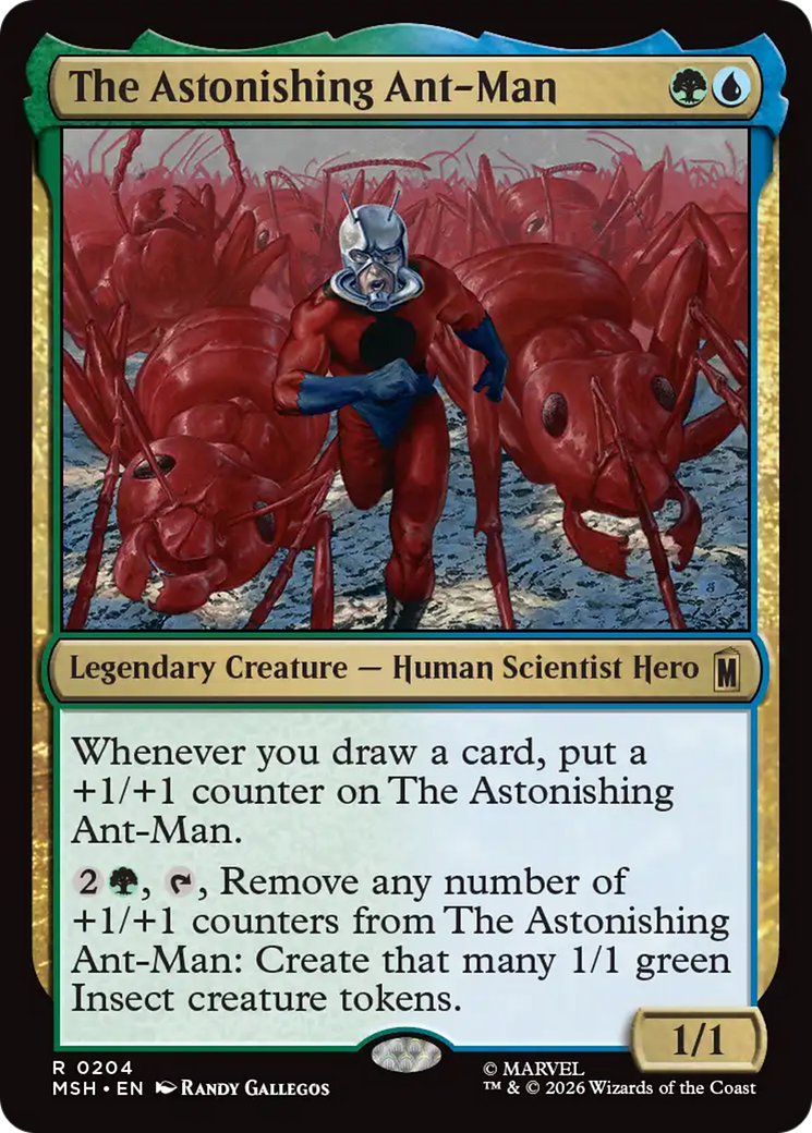 The Astonishing Ant-Man [Marvel Super Heroes] Foil