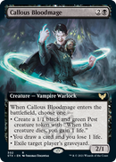 Callous Bloodmage (Extended Art) [Strixhaven: School of Mages] Foil
