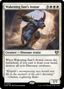 Wakening Sun's Avatar [Commander Masters] Foil