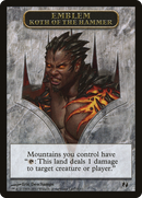 Gaia's Dark Hammer - Colossus Hammer [Secret Lair Drop Series]