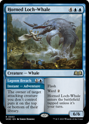 Horned Loch-Whale // Lagoon Breach [Wilds of Eldraine] Foil