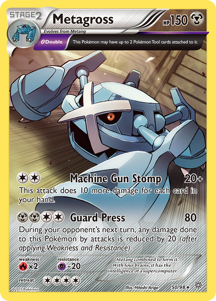 Metagross (50/98) [XY: Ancient Origins] Reverse Holofoil