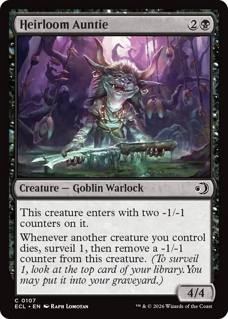 Heirloom Auntie [Lorwyn Eclipsed] Foil