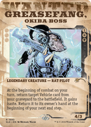 Greasefang, Okiba Boss [Secret Lair Drop Series] Foil