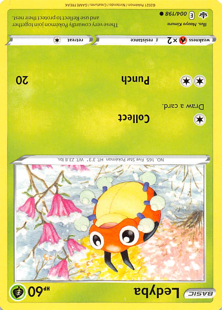 Ledyba (004/198) [Sword & Shield: Chilling Reign] Reverse Holofoil