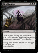 Final Parting [Commander Masters] Foil