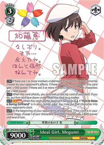 Ideal Girl, Megumi [Saekano: How to Raise a Boring Girlfriend]