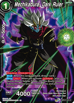 Mechikabura, Dark Ruler (BT17-121) [Ultimate Squad] Parallel Foil