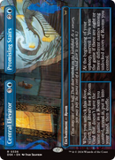 Central Elevator // Promising Stairs (Borderless) [Duskmourn: House of Horror] Foil