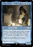 Piper Wright, Publick Reporter [Fallout] Foil