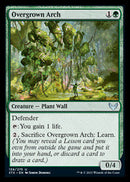 Overgrown Arch [Strixhaven: School of Mages] Foil