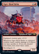 Ogre-Head Helm (Extended Art) [Kamigawa: Neon Dynasty] Foil