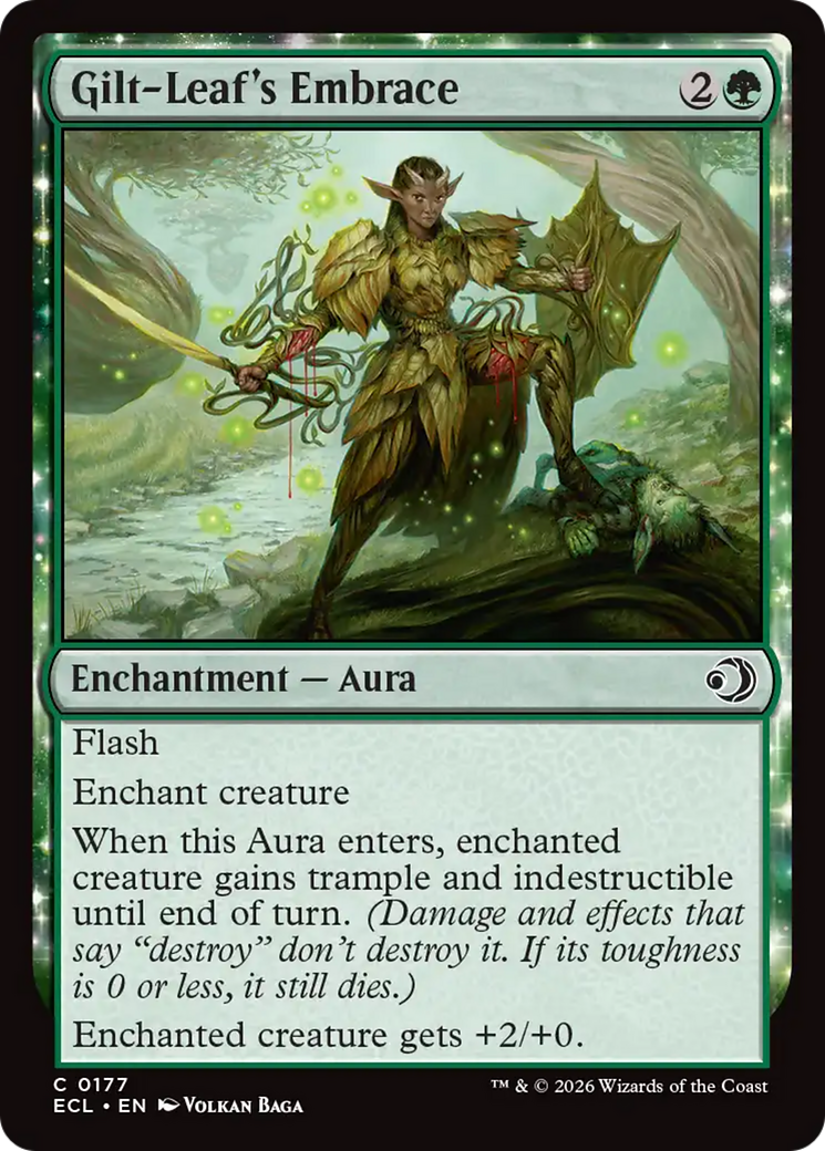Gilt-Leaf's Embrace [Lorwyn Eclipsed] Foil