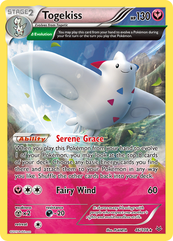 Togekiss (46/108) [XY: Roaring Skies] Reverse Holofoil