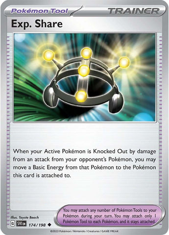 Exp. Share (174/198) [Scarlet & Violet: Base Set] Reverse Holofoil