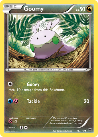Goomy (75/119) [XY: Phantom Forces] Reverse Holofoil