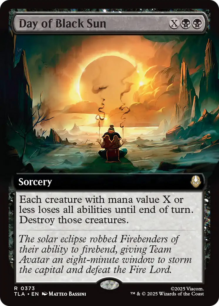 Day of Black Sun (Extended Art) [Avatar: The Last Airbender] Foil