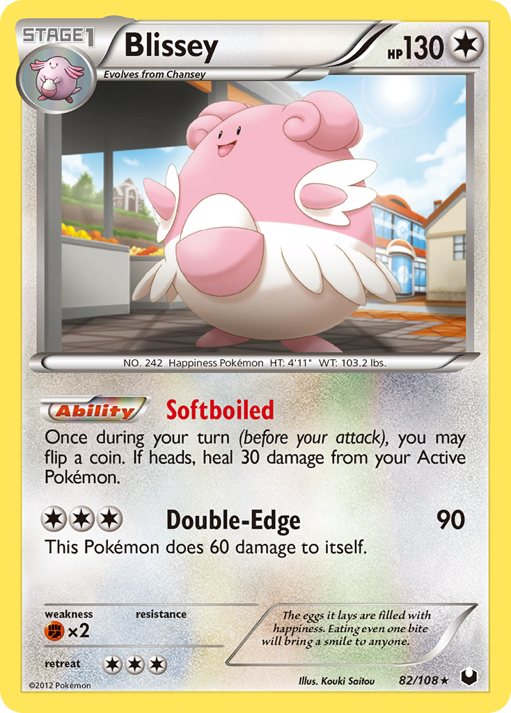 Blissey (82/108) [Black & White: Dark Explorers] Reverse Holofoil