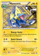 Manectric (44/124) [Black & White: Dragons Exalted] Reverse Holofoil