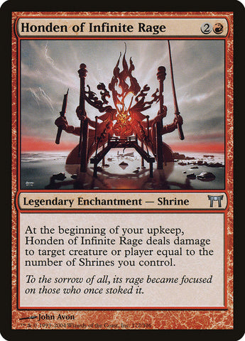 Honden of Infinite Rage [Champions of Kamigawa] Foil
