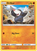 Drilbur (118/236) [Sun & Moon: Unified Minds] Reverse Holofoil