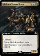Order of Sacred Dusk (Extended Art) [The Lost Caverns of Ixalan Commander] Foil