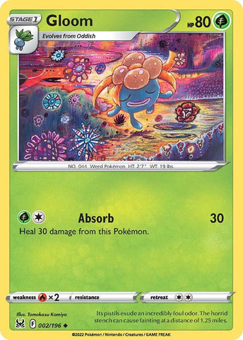 Gloom (002/196) [Sword & Shield: Lost Origin] Reverse Holofoil