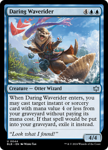 Daring Waverider [Bloomburrow] Foil