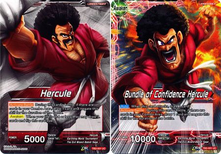Hercule // Bundle of Confidence Hercule (TB2-001) [World Martial Arts Tournament] Parallel Foil