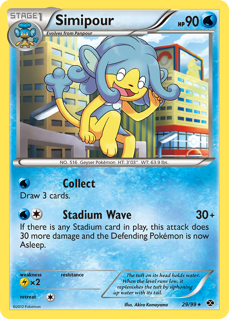 Simipour (29/99) [Black & White: Next Destinies] Reverse Holofoil