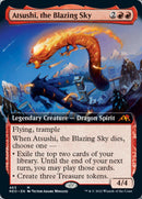 Atsushi, the Blazing Sky (Extended Art) [Kamigawa: Neon Dynasty] Foil