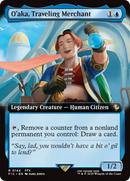 O'aka, Traveling Merchant (Extended Art) [FINAL FANTASY Commander] Foil