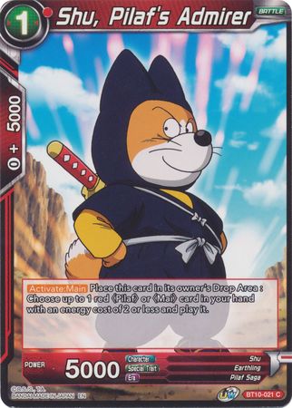 Shu, Pilaf's Admirer (BT10-021) [Rise of the Unison Warrior 2nd Edition] Parallel Foil