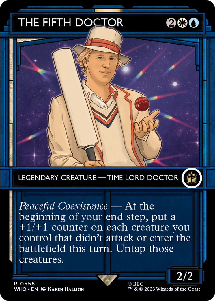 The Fifth Doctor (Showcase) [Doctor Who] Foil