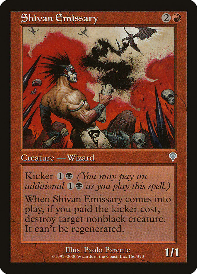 Shivan Emissary [Invasion] Foil
