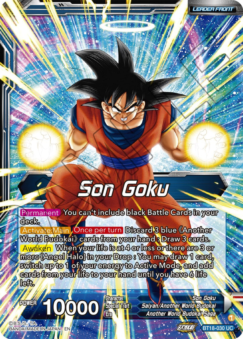 Son Goku // Son Goku, Another World Fighter (BT18-030) [Dawn of the Z-Legends] Parallel Foil