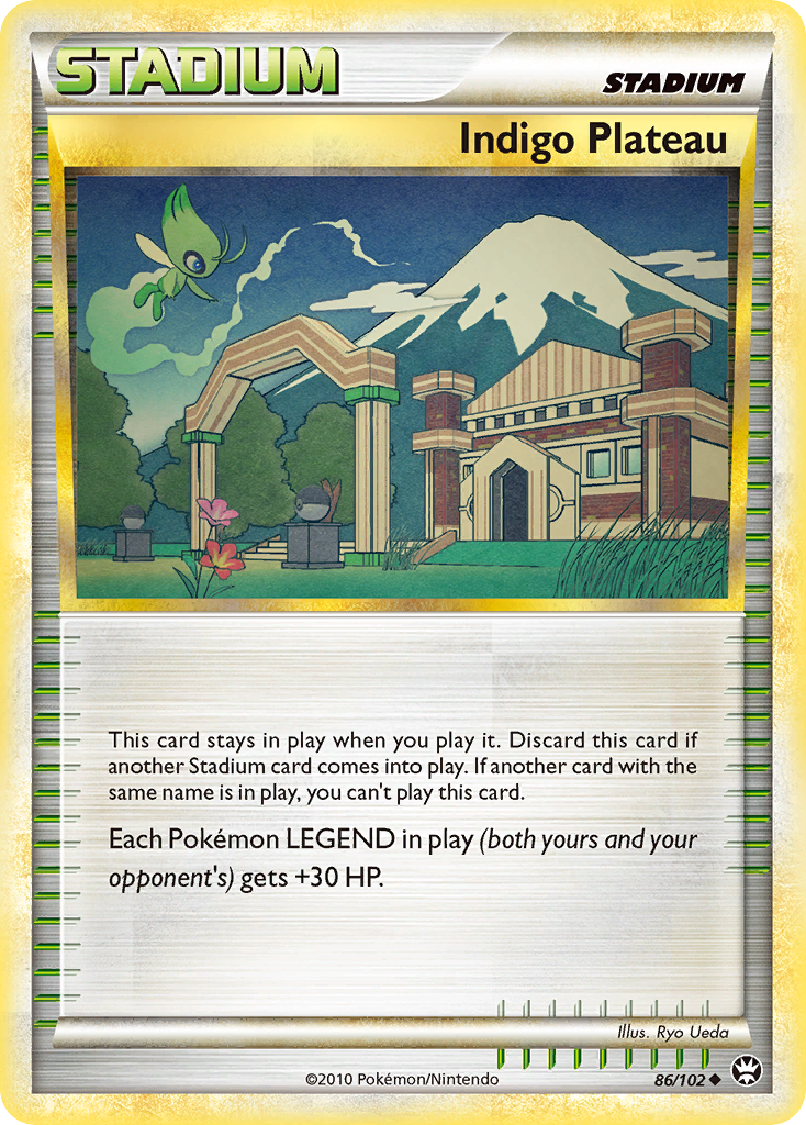Indigo Plateau (86/102) [HeartGold & SoulSilver: Triumphant] Reverse Holofoil