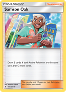 Samson Oak (185/214) [Sun & Moon: Unbroken Bonds] Reverse Holofoil
