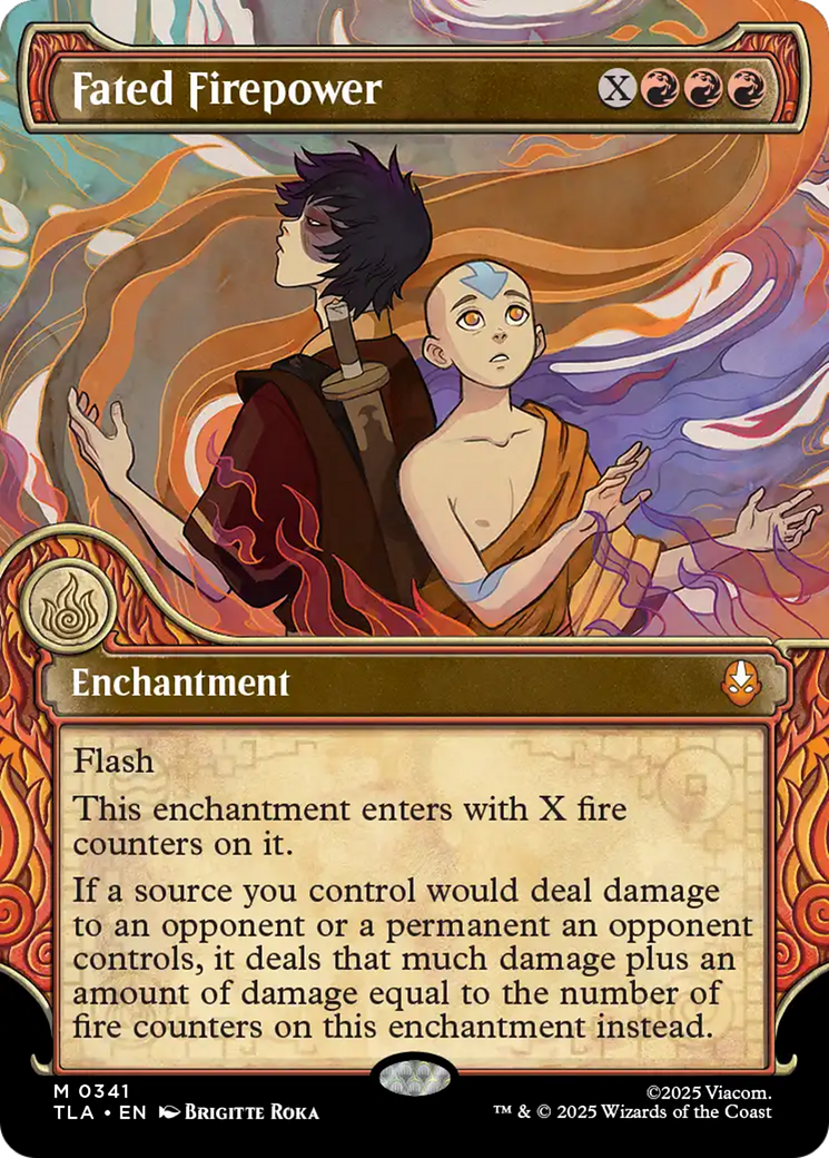 Fated Firepower (Showcase) [Avatar: The Last Airbender] Foil