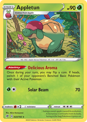 Appletun (023/192) [Sword & Shield: Rebel Clash] Reverse Holofoil