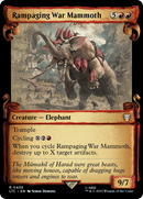 Rampaging War Mammoth [The Lord of the Rings: Tales of Middle-Earth Commander Showcase Scrolls] Foil