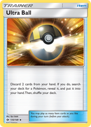 Ultra Ball (135/149) [Sun & Moon: Base Set] Reverse Holofoil