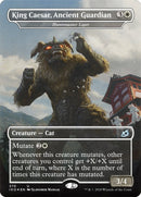 Huntmaster Liger - King Caesar, Ancient Guardian (Godzilla Series) [Ikoria: Lair of Behemoths] Foil