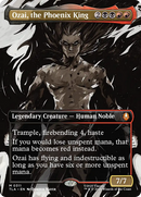 Ozai, the Phoenix King (0311) (Borderless) [Avatar: The Last Airbender] Foil