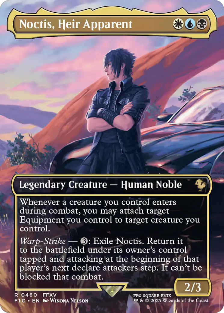 Noctis, Heir Apparent [FINAL FANTASY Commander] Foil