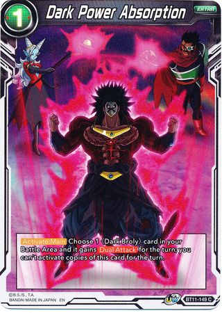 Dark Power Absorption (BT11-149) [Vermilion Bloodline 2nd Edition] Parallel Foil