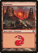 Mountain (242) [Scars of Mirrodin] Foil